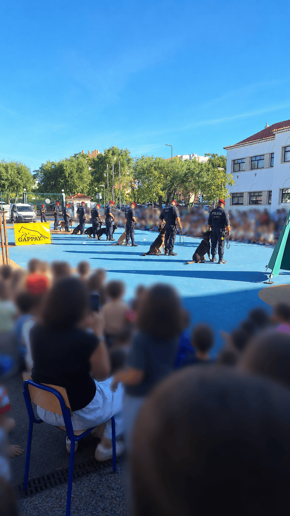 Demonstração Canina da Polícia no Recreio